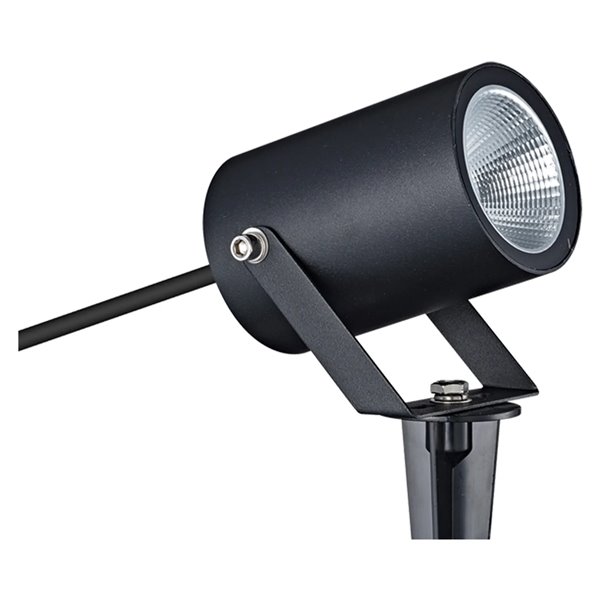 QUEBEC LED 10W 3000K 1100lm IP65 30° Erdspießleuchte, schwarz, dunkelgrau oder Cortenstahl, CRI90