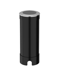 SHIKA LED 6W 3000K 375lm Einbau-Bodenstrahler, Edelstahl, Ø 4,6cm, IP67