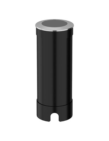 SHIKA LED 6W 3000K 375lm Einbau-Bodenstrahler, Edelstahl, Ø 4,6cm, IP67