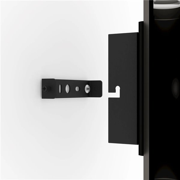 Aplique LED ESTANTERIOS negro, gris y café 13,2W 1360lm 3000K IP20 310mm