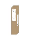 Suspension LED PAROS, noire, forme de cloche conique, 5 W, 3000 K, 35°, Ø80 x 400 mm