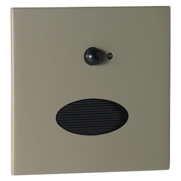 Bañador de pared PROA SENSOR LED 3W 3000K 180lm empotrable blanco, negro o gris verde