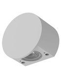 Bañador de Pared SHELLA Redondo/Cuadrado Blanco/Negro 3W 3000K 180lm IP65