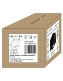 Refletor de parede redondo/quadrado SHELLA branco/preto 3W 3000K 180lm IP65