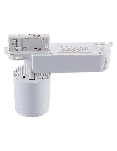 Enceinte Bluetooth SPEAK 10 W pour rail triphasé, blanc/noir, Bluetooth 5.4, 12 dB