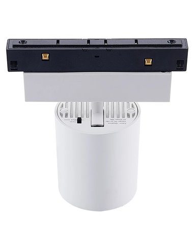 Altavoz Bluetooth para Carril Magnético SPEAK MAGNETO Blanco/Negro 10W Bluetooth 5.4 48V, 12Db