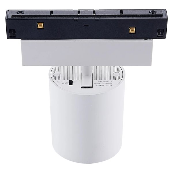 SPEAK MAGNETO Bluetooth-Lautsprecher mit Magnetschiene, Weiß/Schwarz, 10 W, Bluetooth 5.4, 48 V, 12 dB