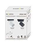 Altavoz Bluetooth para Carril Magnético SPEAK MAGNETO Blanco/Negro 10W Bluetooth 5.4 48V, 12Db