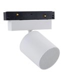 Caixa de Som Bluetooth SPEAK MAGNETO com Trilho Magnético, Branca/Preta, 10W, Bluetooth 5.4, 48V, 12dB