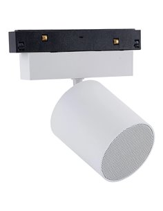 Enceinte Bluetooth magnétique SPEAK MAGNETO, blanc/noir, 10 W, Bluetooth 5.4, 48 V, 12 dB