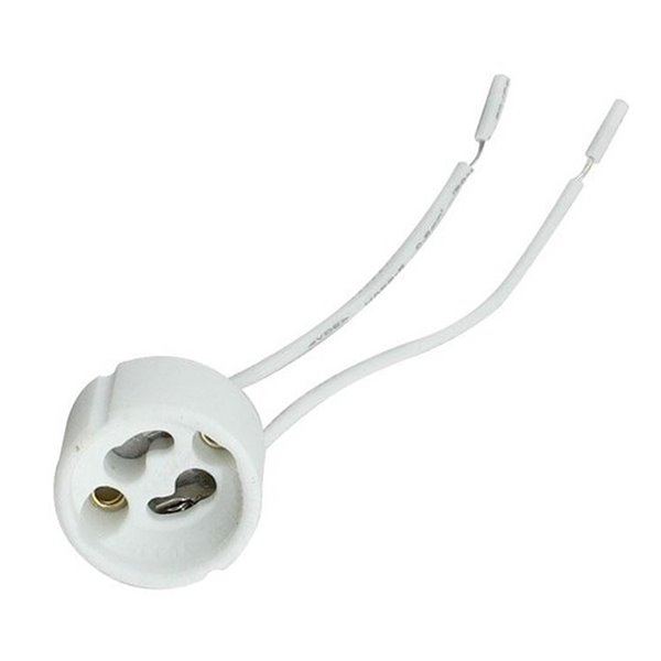 Soquete para lâmpada GU10 TEK PARTS Branco