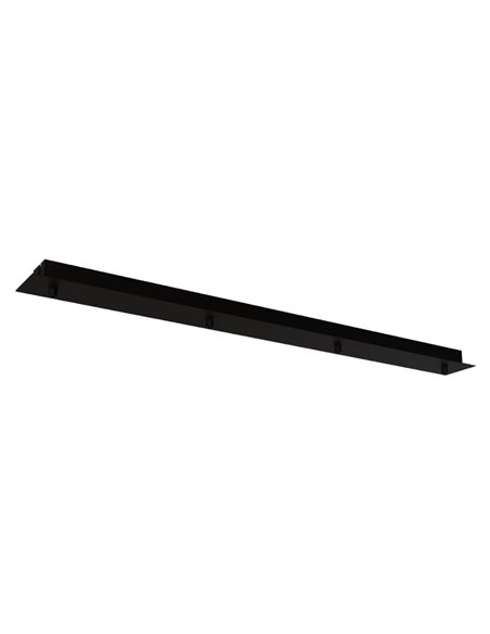 Base pour ruban LED ELSA à 4 LED Blanc/Chrome/Or/Noir 8x85cm IP20