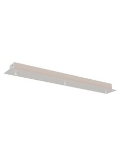 Base Regleta ELSA 3 Luces Blanco/Cromo/Oro/Negro 8x60cm IP20
