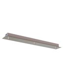 Base pour ruban LED ELSA à 3 LED Blanc/Chrome/Or/Noir 8x60cm IP20