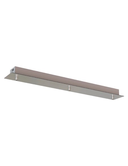 ELSA 3-Lichtleisten-Sockel Weiß/Chrom/Gold/Schwarz 8x60cm IP20