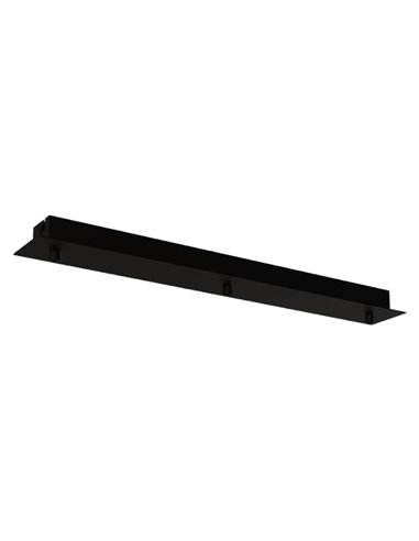 Base para Fita de LED ELSA com 3 Lâmpadas, Branca/Cromo/Dourada/Preta, 8x60cm, IP20