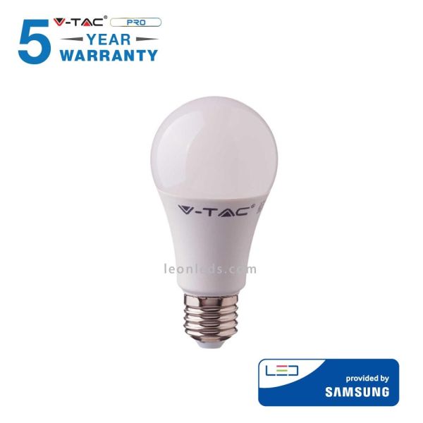 Bombilla LED V-tac Pro 15W 160 | Bombilla LED barata de calidad | Bombilla LED E27 A60 | LeonLeds Iluminación