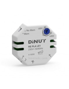 Pastilla reguladora LED Dinuy | Pastilla reguladora LED RE PLA LE 1 | Regulador de Lámparas LED | LeonLeds Iluminación