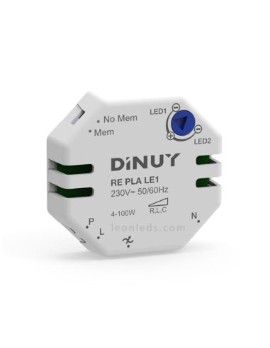 Pastilla reguladora LED Dinuy | Pastilla reguladora LED RE PLA LE 1 | Regulador de Lámparas LED | LeonLeds Iluminación