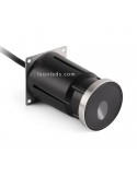 Baliza LED Empotrable para exterior Dang Negra de 3W 3000K de Faro | Baliza empotrable LED jardín | LeonLeds Iluminación