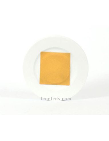 Catadioptricos redondos adhesivos Rojo Naranja y Blanco | LeonLeds Iluminación