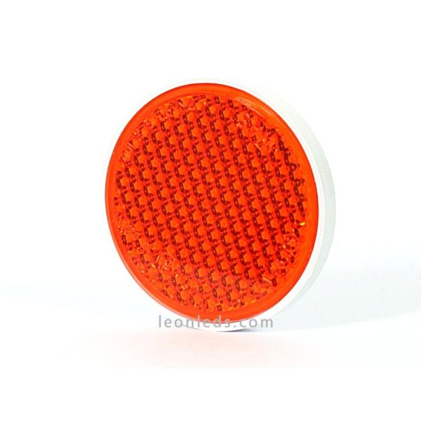 Refletor redondo com parafuso de 3 cores e 85 mm | Leon Iluminação LED