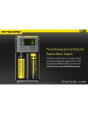 Cargador Nitecore I2 con indicador LED | Cargador de 2 Bahias para baterias 18650 26650 | LeonLeds Iluminación
