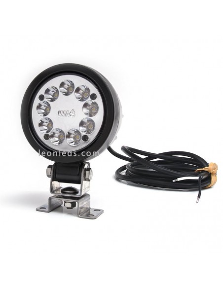 Farol Led Redondo Longa Gama 5000Lm de Was ao melhor preço | Leon Iluminação LED