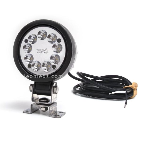 Faro Led Redondo Largo alcance 5000Lm de Was al mejor precio | LeonLeds Iluminación