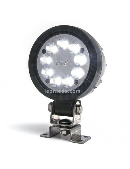 Farol Led Redondo Longa Gama 5000Lm de Was ao melhor preço | Leon Iluminação LED