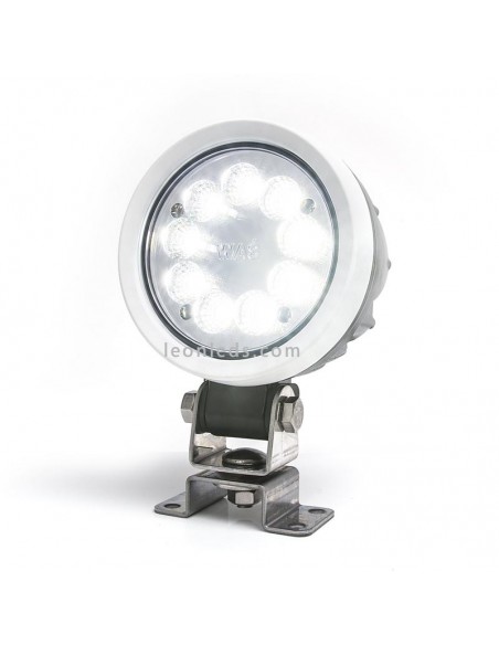 Faro Led Redondo de Trabajo 66W y 7000Lm de Was | LeonLeds Iluminación