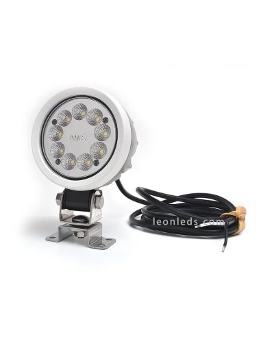 Round Led Work Light 66W e 7000Lm por Was | Leon Iluminação LED