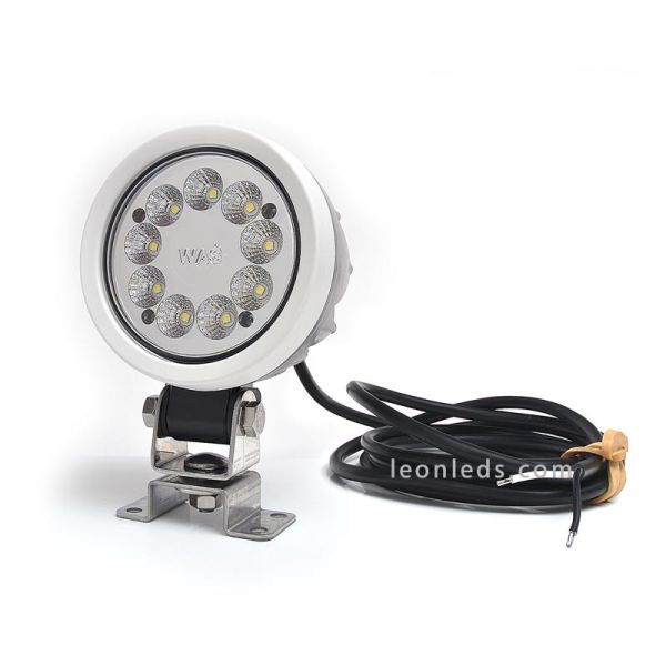 Faro Led Redondo de Trabajo 66W y 7000Lm de Was | LeonLeds Iluminación