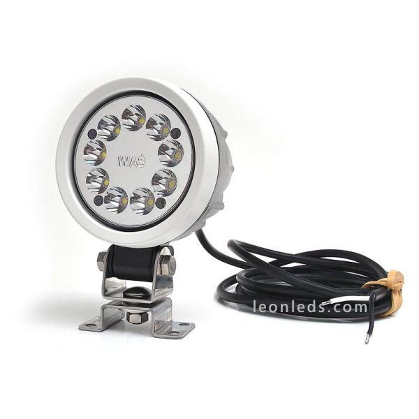 Phare Led Rond Longue Portée 66W et 7000Lm par Was | Éclairage LeonLeds