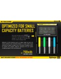 Chargeur Nitecore D4 avec écran LCD | Chargeur pour 4 batteries | Nite Core D4 | Éclairage LeonLeds