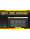 Chargeur Nitecore D4 avec écran LCD | Chargeur pour 4 batteries | Nite Core D4 | Éclairage LeonLeds