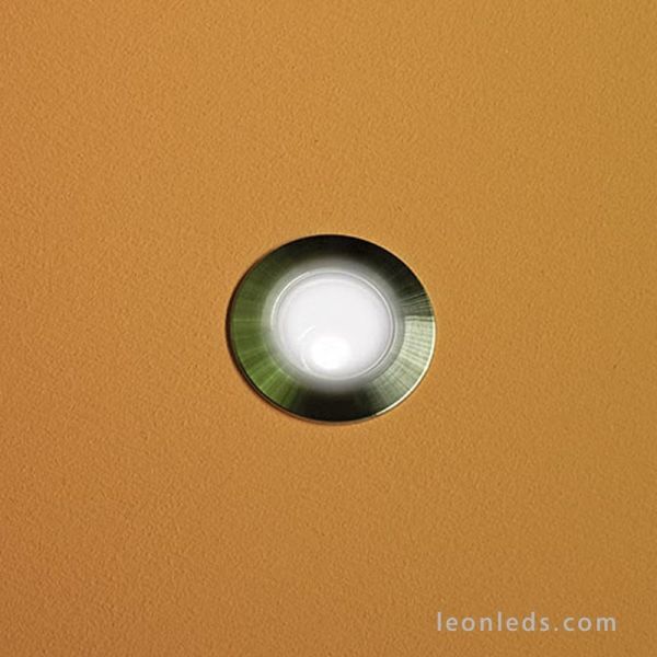 Baliza Empotrable de suelo Led Dark M para iluminar ascendentemente | LeonLeds Iluminación