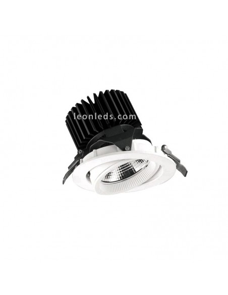 Leds Factory downlight LED rond orientable pour viandes rouges Aster R Meat | Éclairage de puissance LED LeonLeds