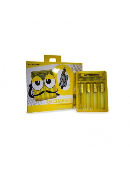 Cargador de Baterías con 4 Bahías de Nitecore | LeonLeds Iluminación