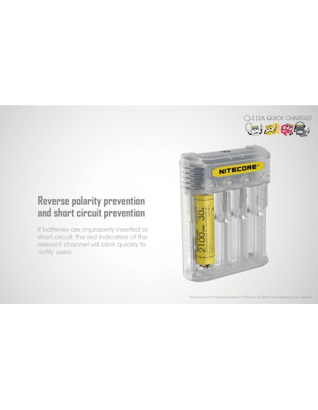 Cargador de Baterías con 4 Bahías de Nitecore | LeonLeds Iluminación