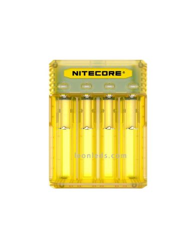 Cargador de Baterías con 4 Bahías de Nitecore | LeonLeds Iluminación