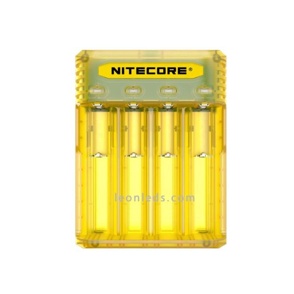 Cargador de Baterías con 4 Bahías de Nitecore | LeonLeds Iluminación