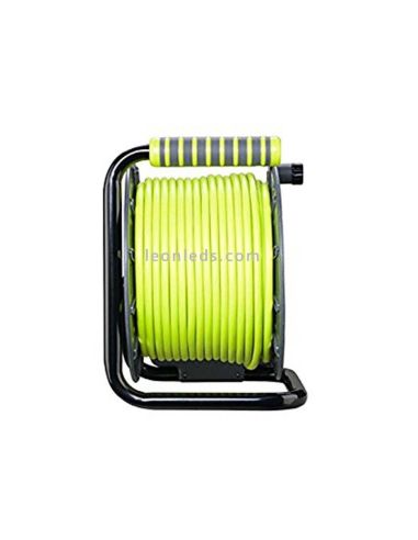 Enrouleur de câble 25M avec 4 prises | LeonLeds.com