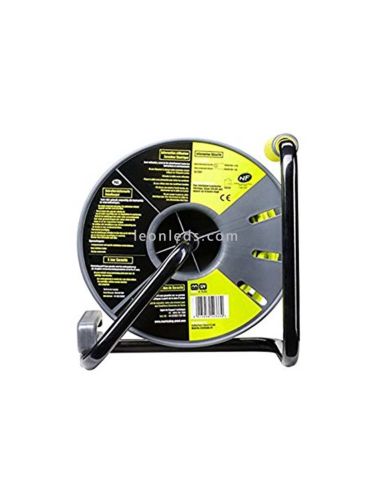 Bobina de cabo 25M com 4 plugues | LeonLeds.com