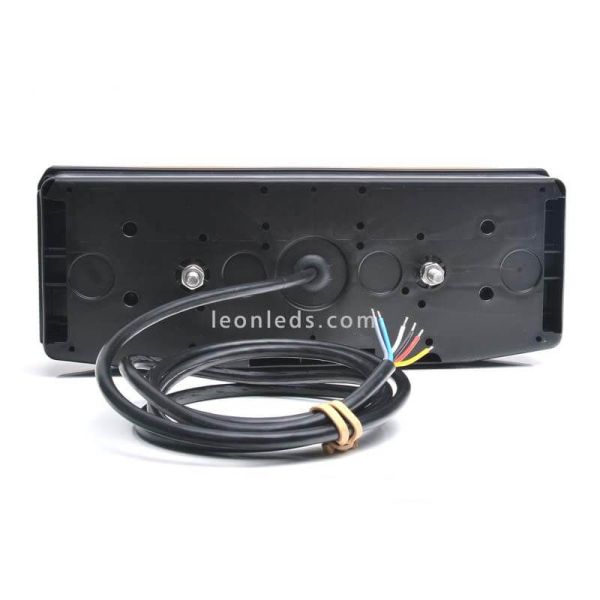 Piloto trasero LED de remolque o plataforma con triangulo reflectante | LeonLeds Iluminación