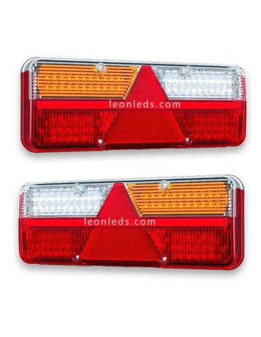 Fristom FT500 FT-500 Piloto LED trasero con triangulo homologado para camión o remolque | LeonLeds Iluminación