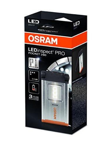Osram PRO Pocket 280 Lanterna Magnética LED | Lâmpada de inspeção Osram PRO Pocket 280 | Leon Iluminação LED