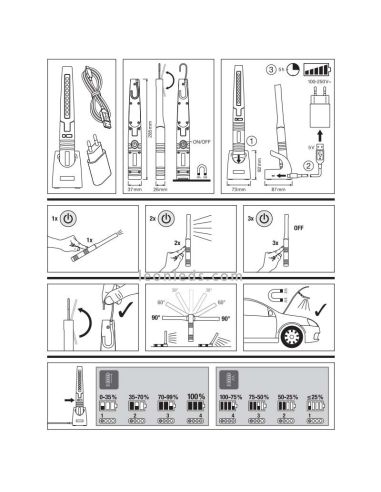 LED-Arbeitslampe Osram PRO SlimLine...