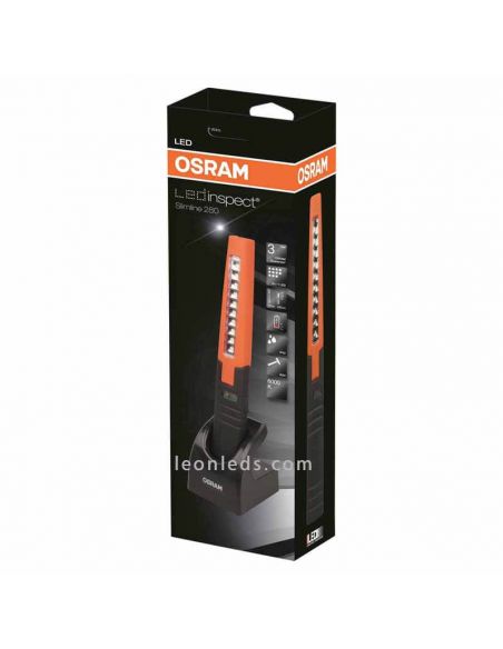 Torche LED avec socle de chargement Osram PRO Penlight 150 | Torche de travail à DEL rechargeable | Éclairage LeonLeds