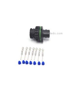 Conector Macho 7 pins sem cabo